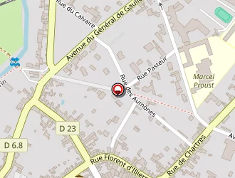 Carte de Chrono Conduite à Illiers-combray