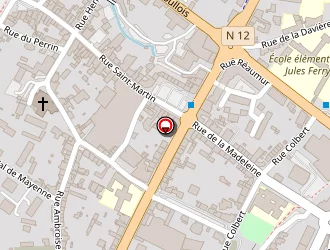 Carte de Chez Soaz à Mayenne