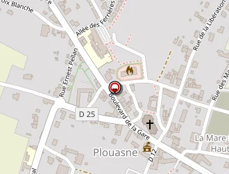 Carte de La Poste à Plouasne