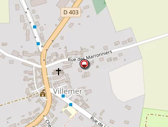 Carte de Ecole à Villemer