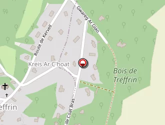 Carte de Salle Polyvalente à Treffrin