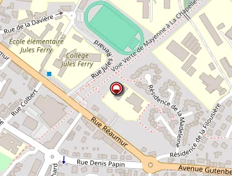 Carte de Meziere Paysage à Mayenne