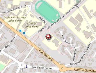 Carte de Perez Julie à Mayenne