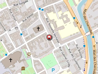 Carte de Secours Populaire à Troyes