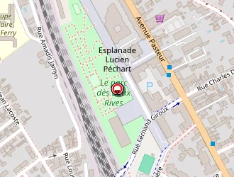 Carte de Point Guillaume à Troyes