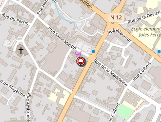 Carte de Au Pain Doré à Mayenne