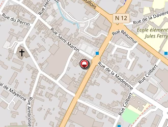 Carte de Desjouis à Mayenne