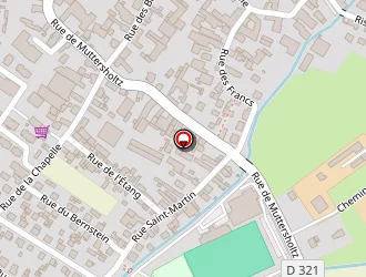 Carte de Salle Polyvalente à Ebersheim