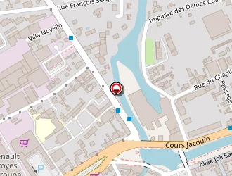 Carte de Bouclier Jérôme à Troyes