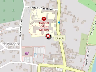 Carte de Zimmermann à Mirecourt