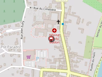 Carte de Le Chaudron à Mirecourt