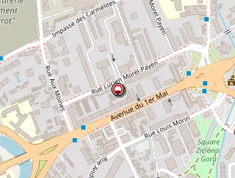 Carte de Sas Remy Pneus à Troyes