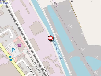 Carte de Héronnière à Nomexy