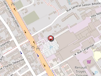 Carte de Dekra à Troyes