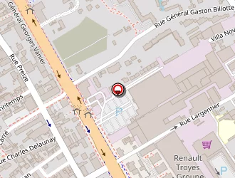 Carte de Conforama à Troyes