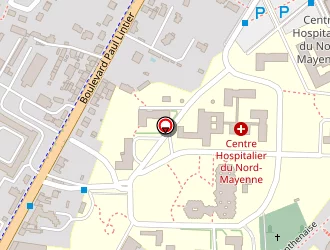 Carte de Hôpital à Mayenne