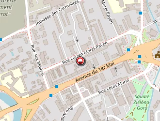 Carte de Diminu Tifs à Troyes