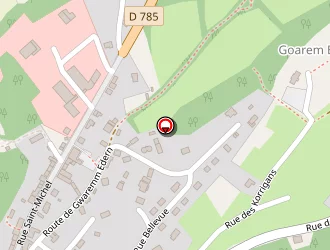 Carte de Beyou Roland à Brasparts