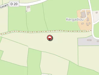 Carte de Le Du Jean Jacques à Trébrivan