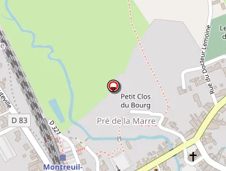 Carte de Cip à Montreuil-sur-ille