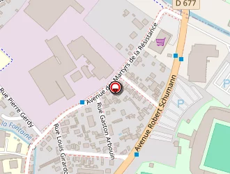 Carte de Aldi Reims à Troyes