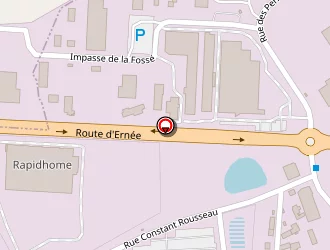 Carte de Mr Bricolage à Mayenne