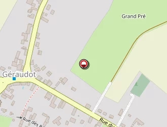 Carte de Lac D'orient Couverture à Géraudot