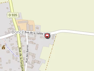 Carte de Brault (earl) à Boncé