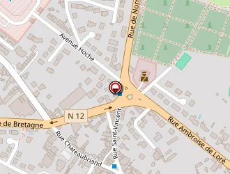 Carte de Hubert Jean-pierre à Mayenne