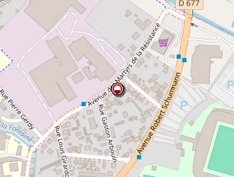 Carte de Centre Comptable De L'est Cce à Troyes