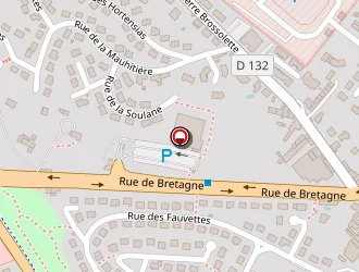 Carte de Carrefour Market à Mayenne