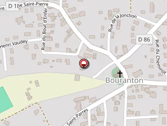 Carte de Henrion Gérard à Bouranton