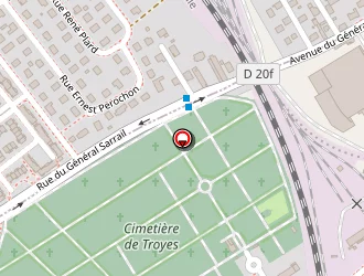 Carte de Funéris Pécorari à Troyes