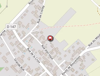 Carte de Philbert Gilbert à Villechétif