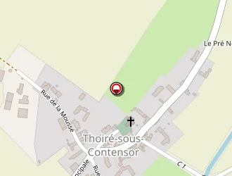 Carte de A.t.m Maçonnerie à Thoiré-sous-contensor