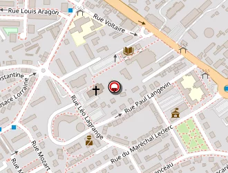 Carte de Mairie à Chapelle-saint-luc (la)