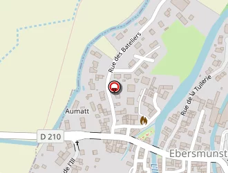 Carte de Salle Des Fêtes à Ebersmunster