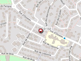 Carte de Ecole Maternelle à Mayenne