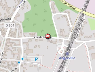 Carte de La Poste à Angerville