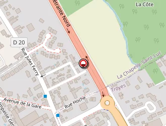 Carte de Laurent Odile à Troyes