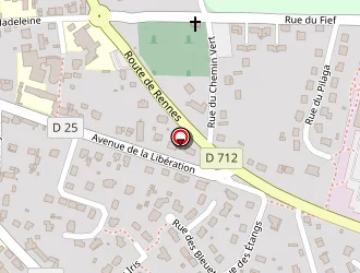 Carte de Complexe Sportif à Broons