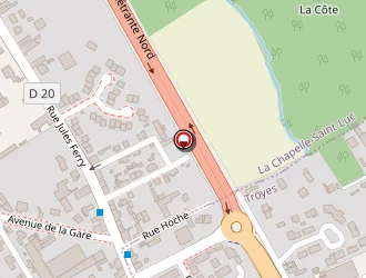 Carte de Pouchard Jean-claude à Troyes