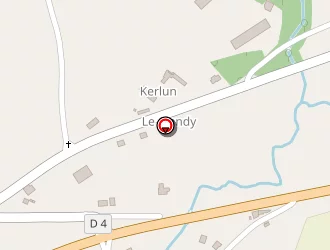 Carte de Le Caer Lucas Tp à Saint-nicolas-du-pélem