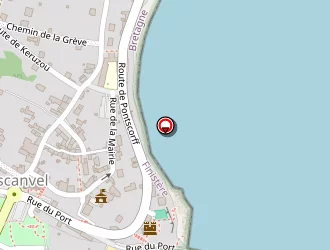 Carte de Urgence (services Locaux) à Roscanvel