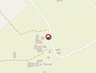 Carte de De Penet (gaec) à Allineuc
