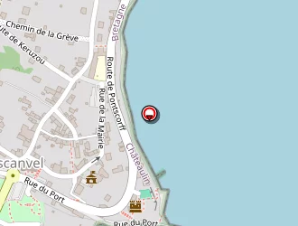 Carte de Com A L'ouest à Roscanvel