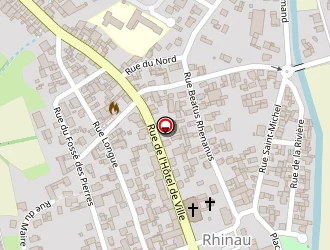 Carte de Hein Pierre à Rhinau