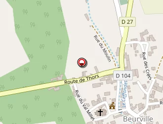 Carte de Bigard (earl) à Beurville