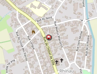 Carte de Uca-point Coop à Rhinau