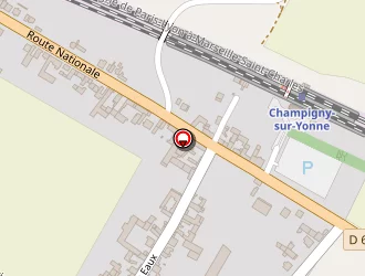 Carte de Salle Polyvalente à Champigny